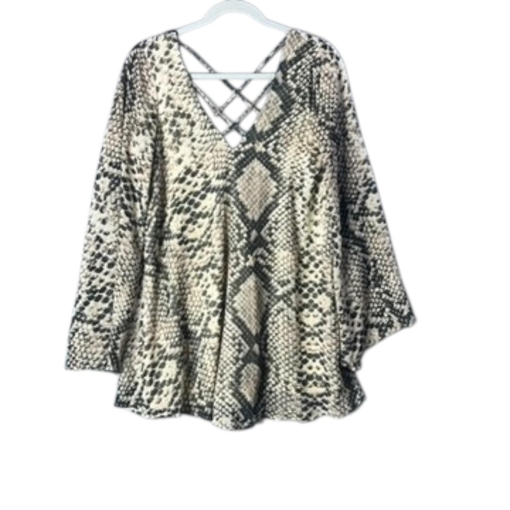 Show Me Your MuMu Joni Flow Python‎ Print Mini Dress Size X-Small